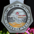 Design Your Own Miraculous Souvenir Marathon Running Cheap Award Sport Medals with Ribbon